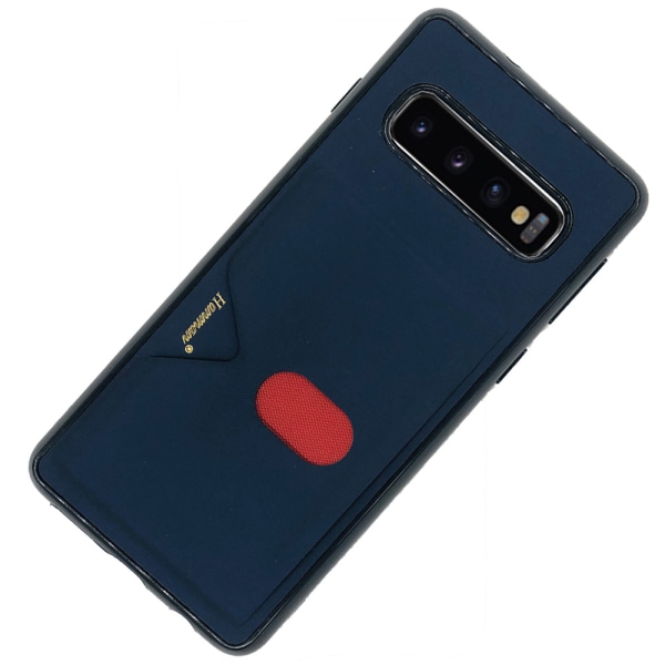 Samsung Galaxy S10 Plus - Praktiskt Stilsäkert Skal (HANMAN) Grå