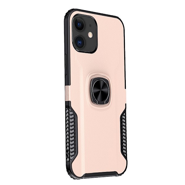 iPhone 12 Skal med Ringhållare Mörkblå