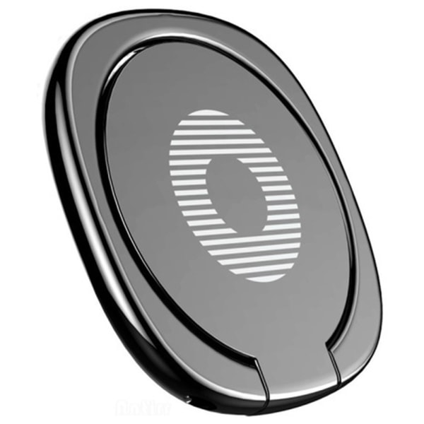 Smart Ring Holder for mobiltelefon Svart