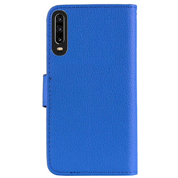 Huawei P30 - Stilrent Läder Plånboksfodral (NKOBEE) Röd