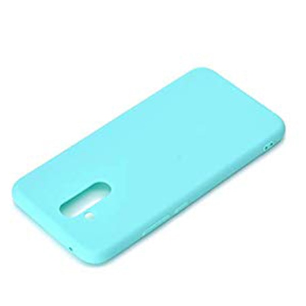 Nkobee Matte Silikone Covers - Huawei Mate 20 Lite Blågrön