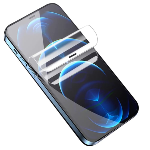 3-PACK iPhone XS Max Hydrogel Skärmskydd HD 0,2mm Transparent