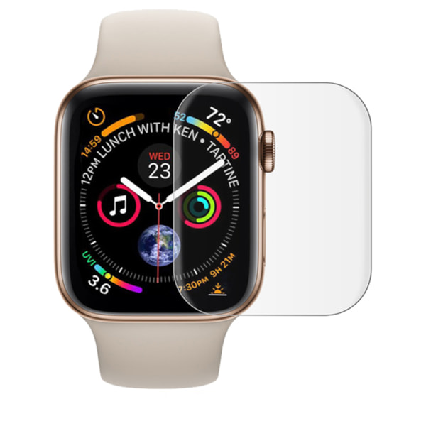 Apple Watch 4 - ProGuard Näytönsuoja 40mm, 44mm Transparent/Genomskinlig