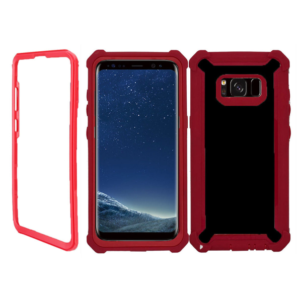 Samsung Galaxy S8 - Käytännöllinen tyylikäs suojakuori Röd
