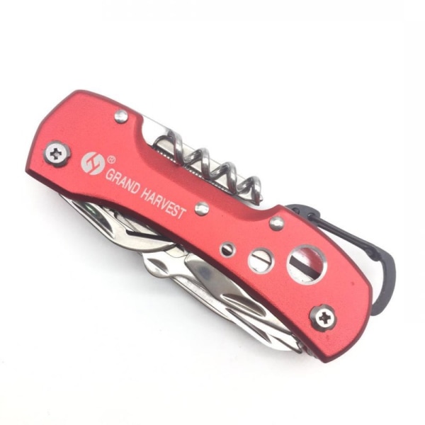 Handy Lommekniv Multi Tool Multi Knife Army Knife Röd