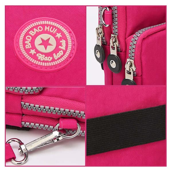 Stilren samt Praktisk Mobilväska Svart