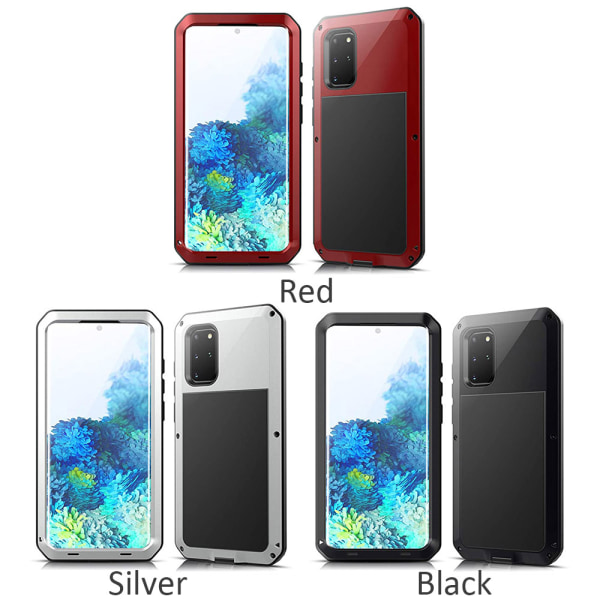 Iskuja vaimentava alumiinikuori - Samsung Galaxy S20 Plus Röd