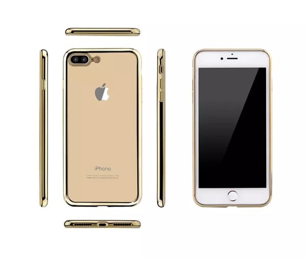 iPhone X - Ett robust skyddsskal Hög Kvalite Roséguld