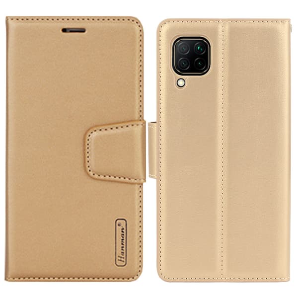 Huawei P40 Lite - Stilrent Hanman Plånboksfodral Rosaröd