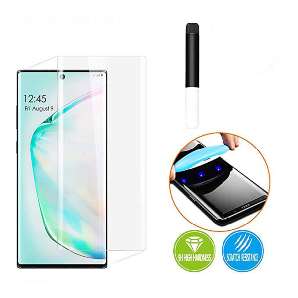 Note 10 | Sk�rmskydd | UV | ProGuard | Inkl. Appliceringskit Transparent/Genomskinlig