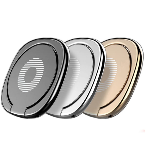 Smart Ring Holder for mobiltelefon Silver
