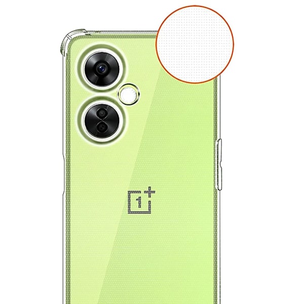 Oneplus Nord CE3 lite 5G - Skyddsskal i silikon Transparent
