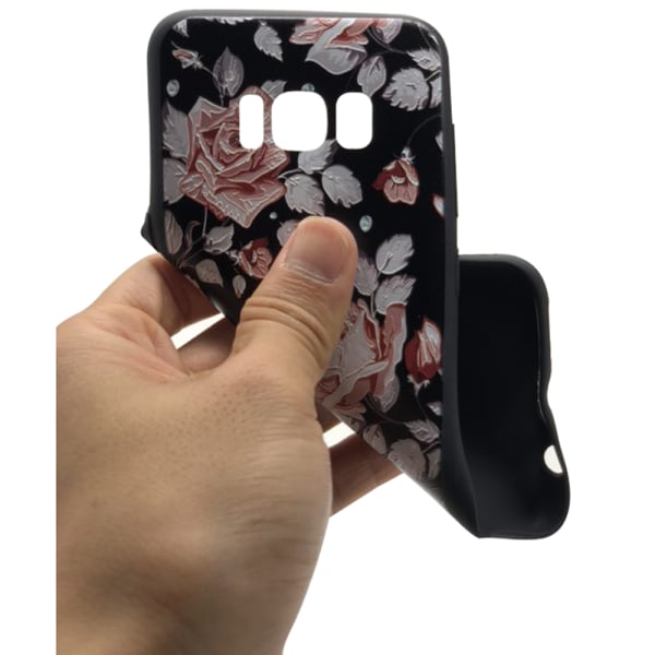 Blommiga Skyddsskal för Samsung Galaxy S8 Plus 4