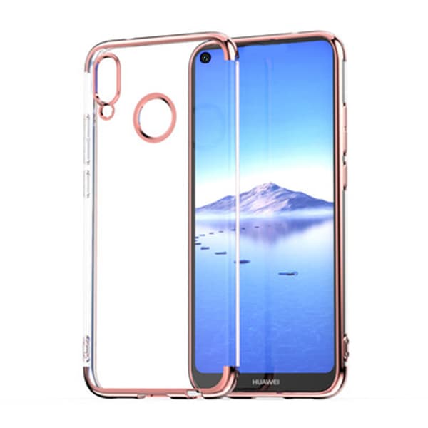 Huawei P40 Lite E - Stilrent Floveme Skyddsskal Röd