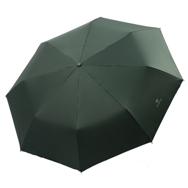 Praktisk paraply med UV-beskyttelse Mörkgrön