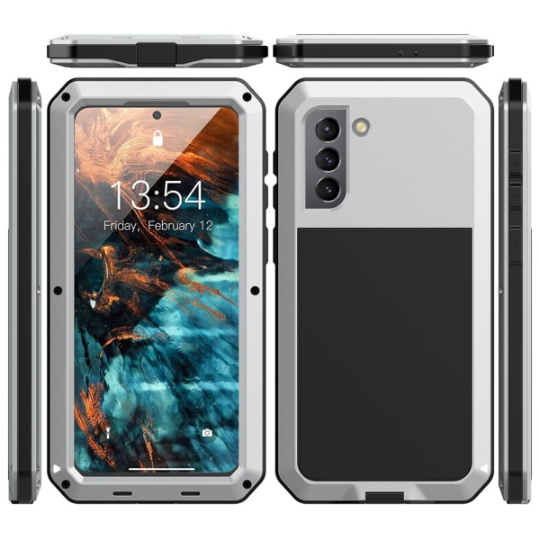 Samsung Galaxy S21 Plus - Skyddsskal i Aluminium HEAVY DUTY Svart