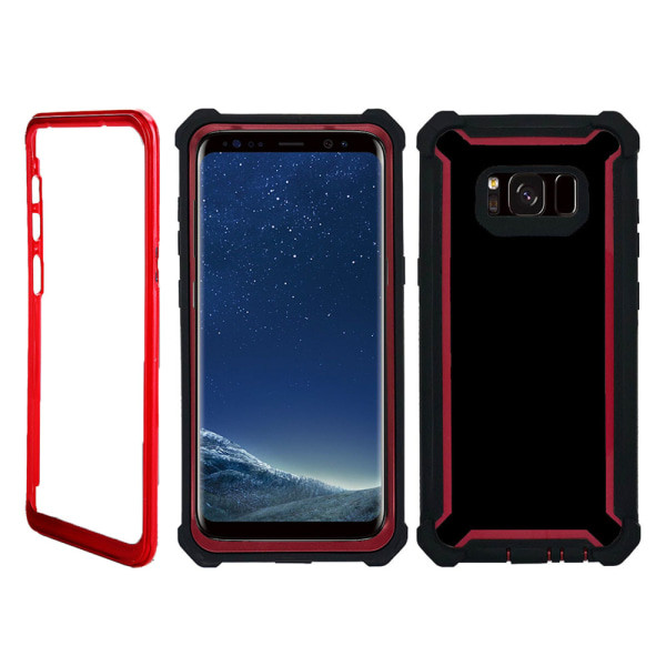 Samsung Galaxy S8 - Käytännöllinen tyylikäs suojakuori Röd