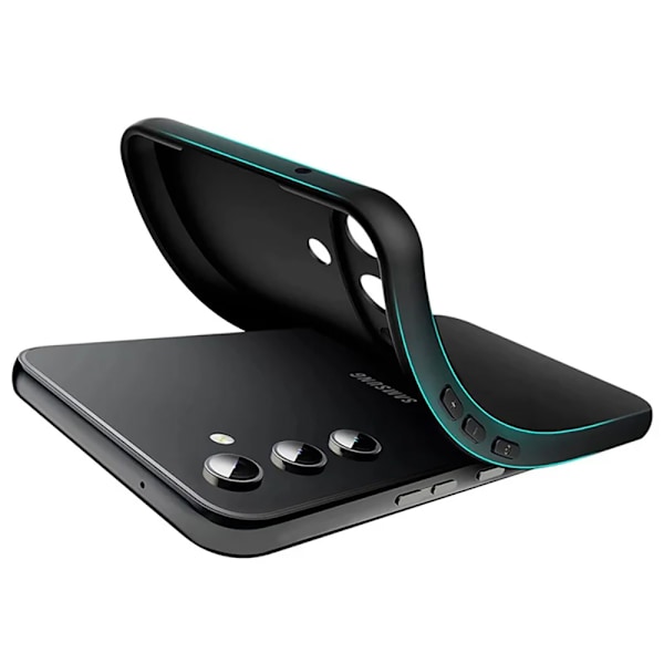 Samsung Galaxy S24 FE - Mattbehandlat stilrent skal Svart