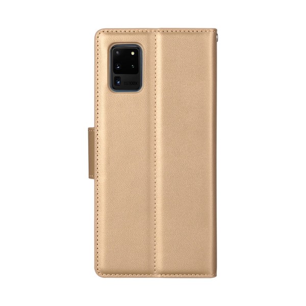 Samsung Galaxy S20 Ultra - Praktisk pung etui HANMAN Guld