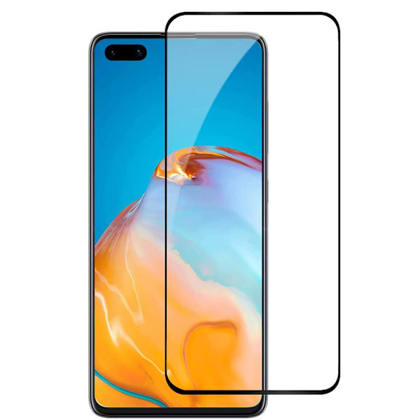 Huawei P40 Pro 3-PACK Mjukt Skärmskydd 3D PET 9H 0,2mm Svart