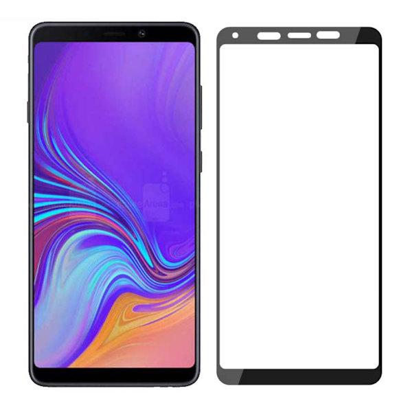 3-PACK Sk�rmskydd 2.5D HD 0,3mm Samsung Galaxy A9 2018 Svart