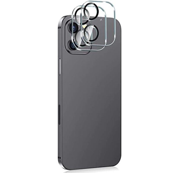 3-PACK iPhone 12 Mini Högkvalitativt Ultratunt Kameralinsskydd Transparent/Genomskinlig