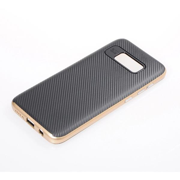 Stilrent skal till Galaxy S8 plus från FLOVEME's (CARBON-serie) Svart