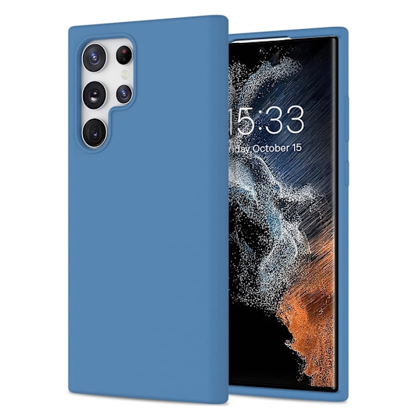 Samsung Galaxy S23 Ultra - Kestävä Nkobee-kuori Marinblå