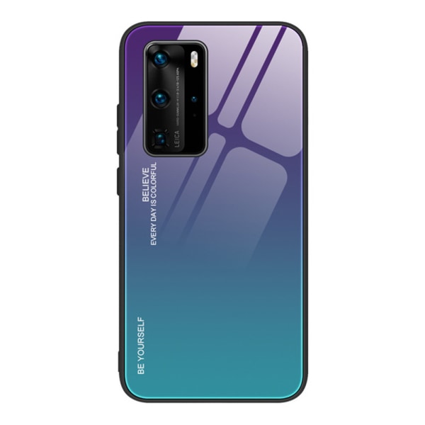 Huawei P40 Pro - Genomtänkt Skyddande Skal Rosa