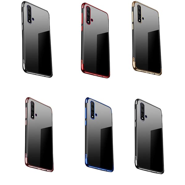 Elegant Silikonskal - Huawei Nova 5T Röd