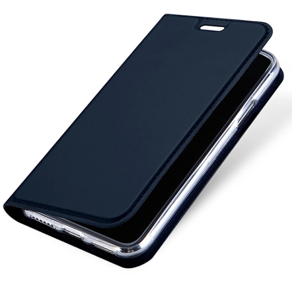 Stilrent Fodral med Kortfack (SKIN Pro SERIES) till iPhone X/XS Guld