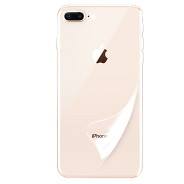 iPhone 7+ Skärmskydd Fram- & Baksida Soft PET 9H 0,2mm Transparent Transparent/Genomskinlig