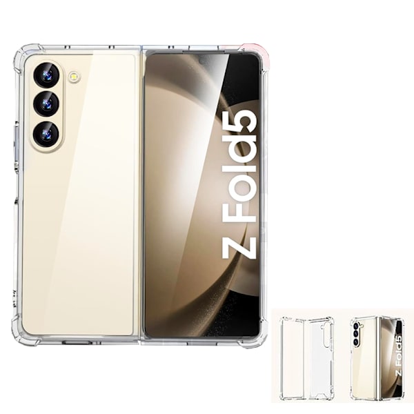 Airbag TPU-skal för Samsung Galaxy Z Fold 5 Transparent