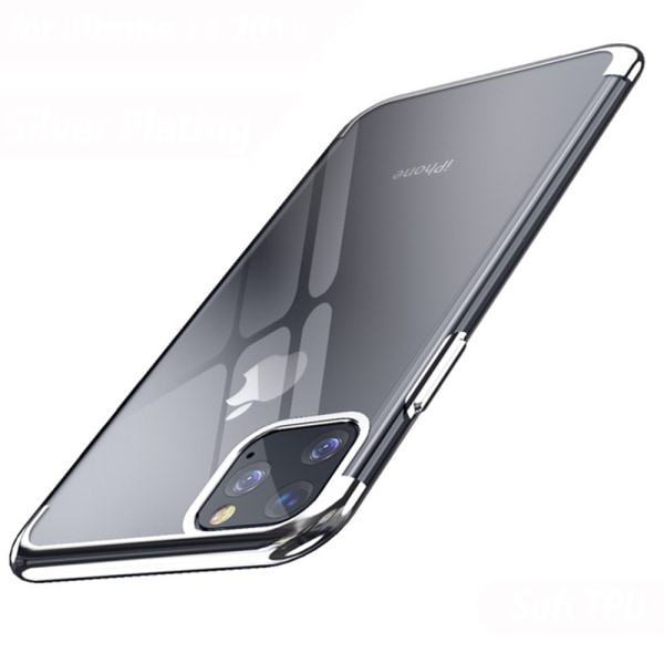 Elegant Smart Silikonskal - iPhone 11 Pro Max Guld