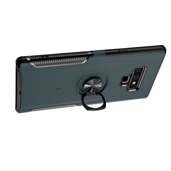 Smart Skal med Ringhållare från LEMAN - Samsung Galaxy Note 9 Guld