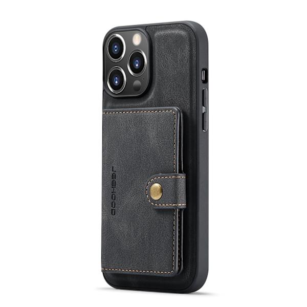 iPhone 14 Pro Max - Professionellt Effektfullt Skal med Kortfack Grön