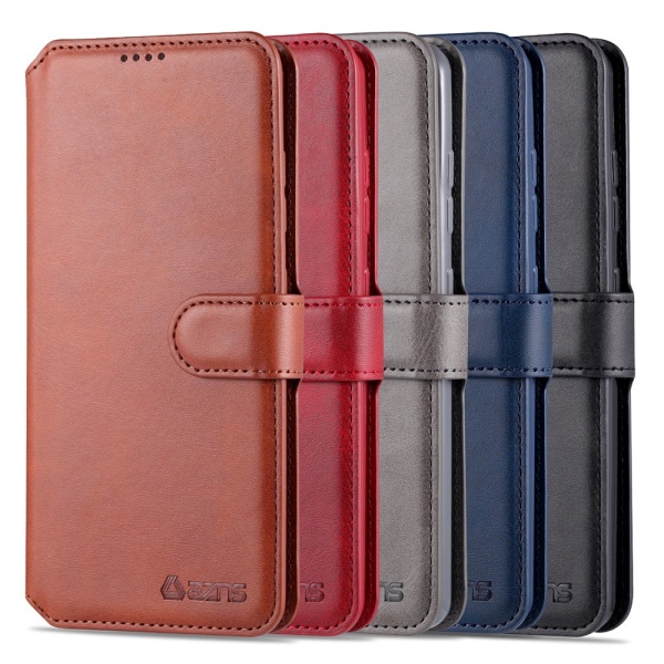 Professional Wallet Case (AZNS) - Samsung Galaxy A41 Röd Röd