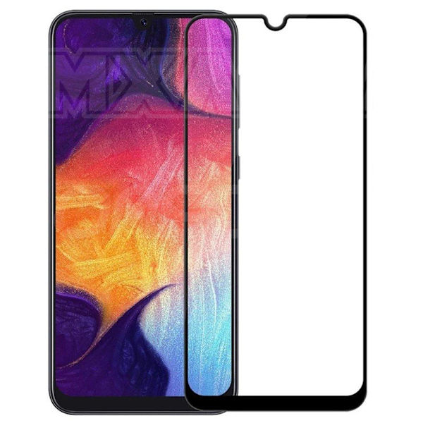 2-PACK Samsung Galaxy A20s Skärmskydd 2.5D 0,3mm Svart