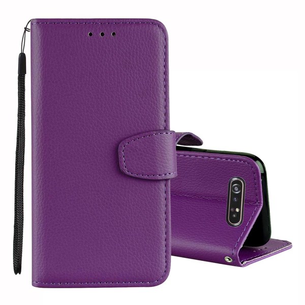 Samsung Galaxy A80 - Stilfuldt Nkobee Wallet Cover Blå