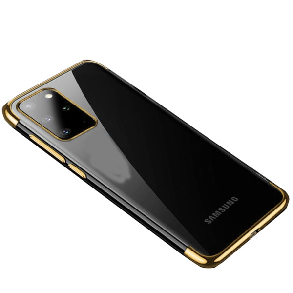 Samsung Galaxy S20 Plus - Genomtänkt Skyddsskal FLOVEME Guld Guld