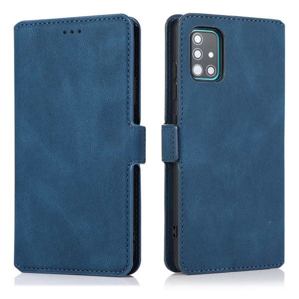 Samsung Galaxy A51 - Profesjonelt lommebokdeksel Mörkblå