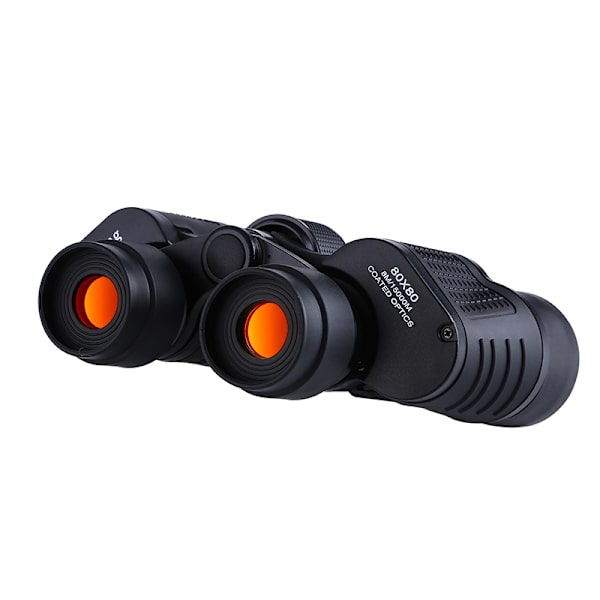 HD 80X80 Professionell Slittålig Kikare Svart