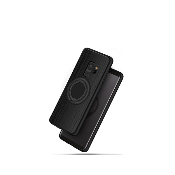 Samsung Galaxy S9 - Smart Cover med Ringholder Rosaröd