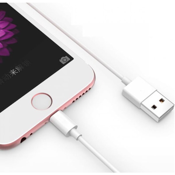 300cm USB-laddkabel BLANOU (Lightning) (VIT) Vit
