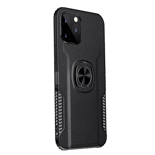 iPhone 12 Pro Max - Praktiskt Skal med Ringhållare Mörkblå