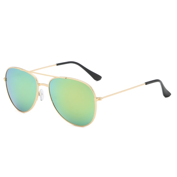 Stilige og klassiske Polarized Pilot-solbriller Guld/Rosa/Gul