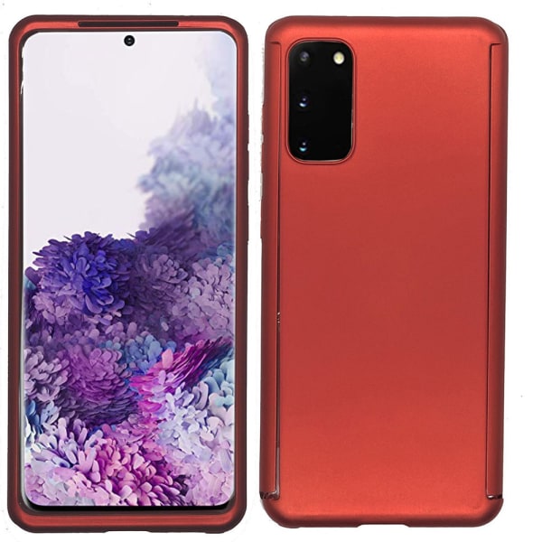 Samsung Galaxy S20 - Stilrent Floveme Dubbelskal Röd