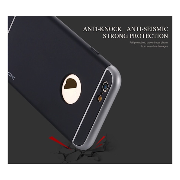 iPhone 6/6S - Effektfullt skal från FLOVEME Svart