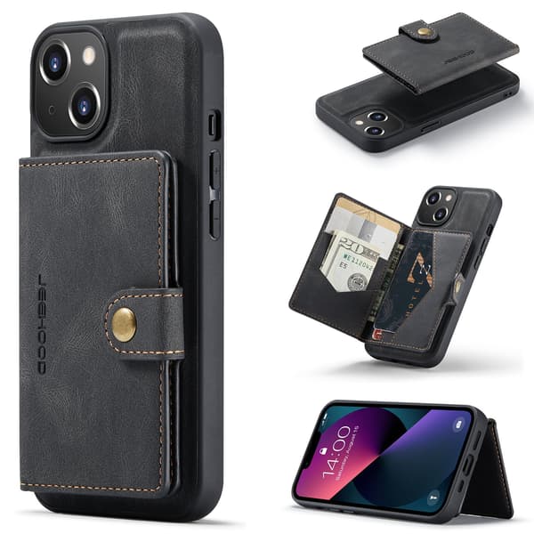 iPhone 13 - Etui med kortholder Roséguld