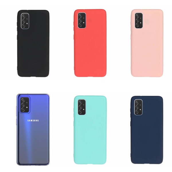 Samsung Galaxy A32 - Stilfuldt beskyttende silikonecover NKOBEE Genomskinlig